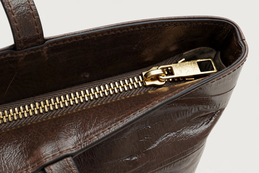 Borsa Reborn Nouvelle - Pelle stampa anguilla