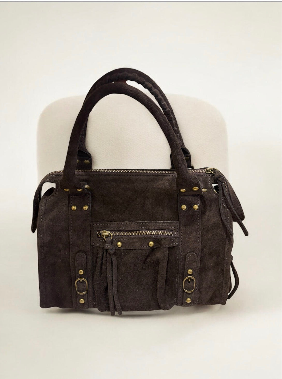 Borsa City suede BIG