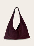 Borsa Reborn - camoscio bordeaux