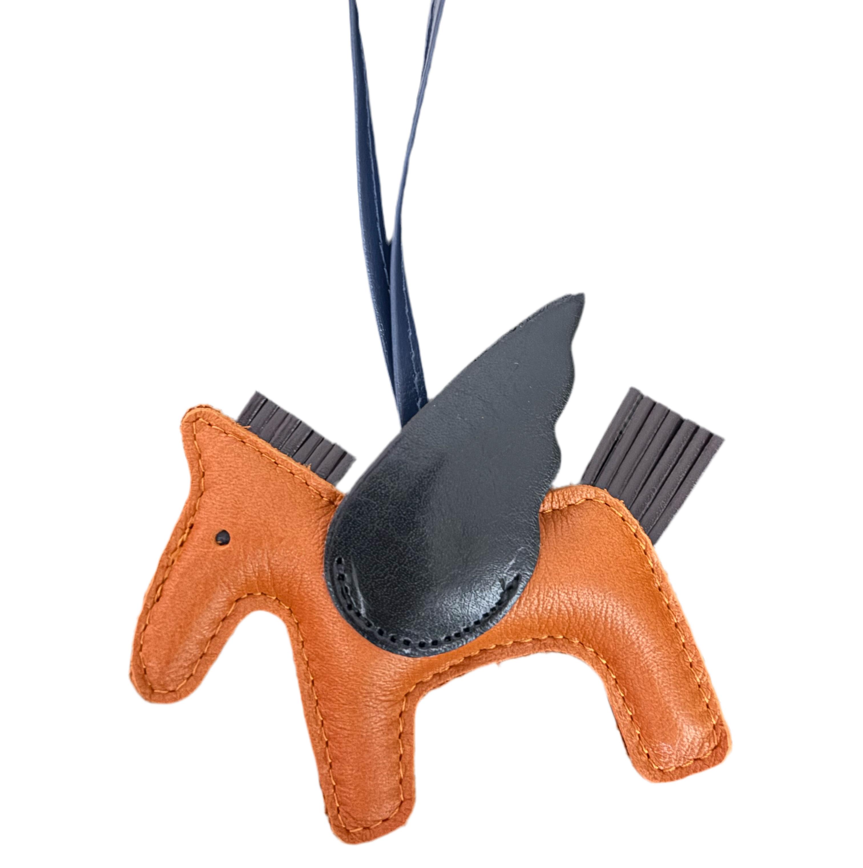 Charm cavalluccio in vera pelle
